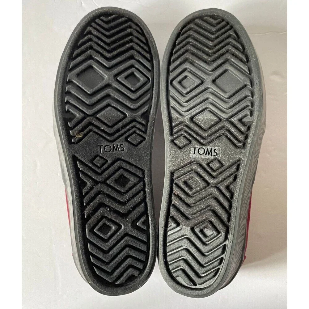 Toms Shoes Women's Size 7 Cabernet Canvas Alpargata Boardwalk NWT 🤩 HOST PICK! - Picture 14 of 14